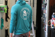 Load image into Gallery viewer, LIGHTWEIGHT TEAL HOODIE