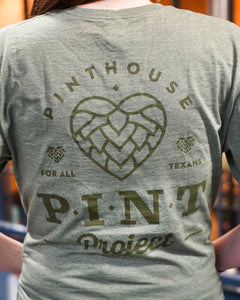 P.I.N.T. PROJECT SHIRT - MILITARY