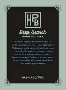 Deep Search Series: Highland Park Brewery