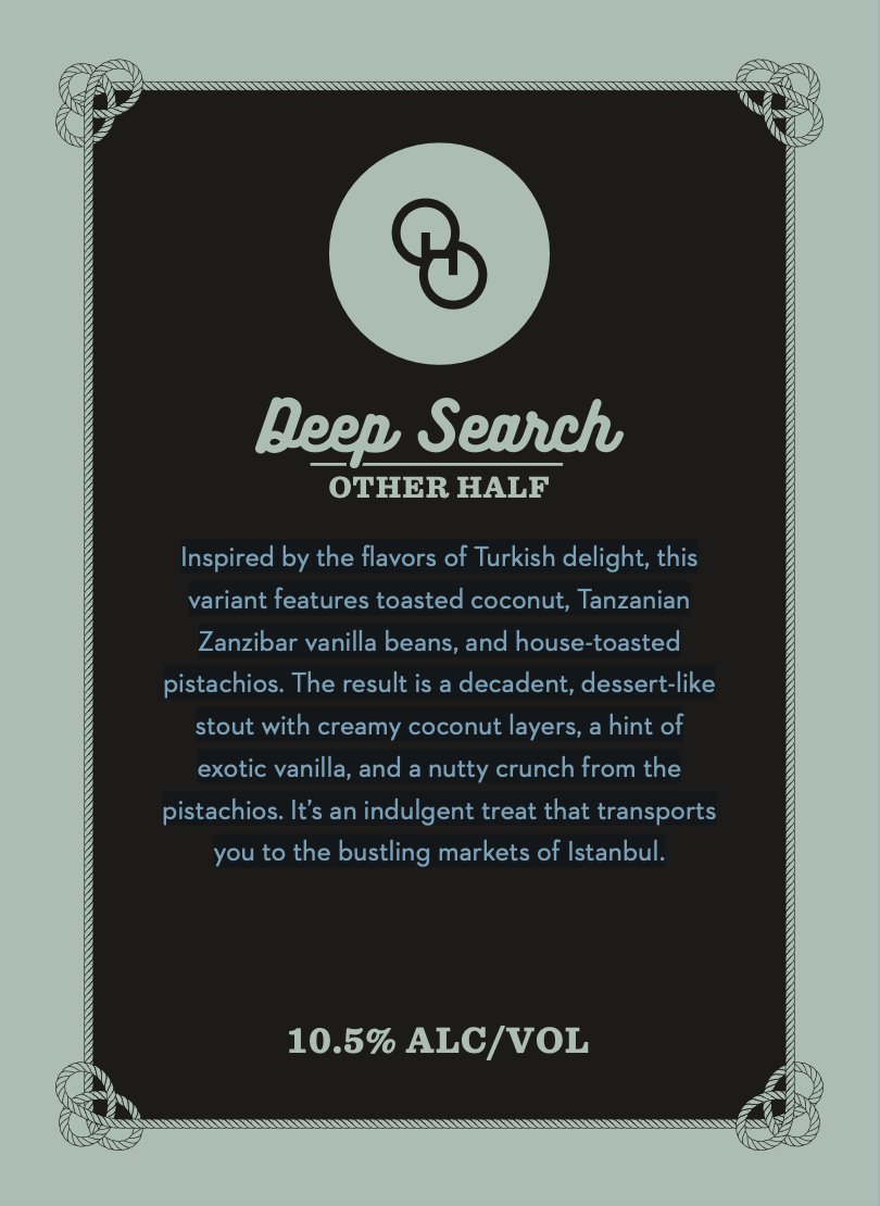 Deep Search Series: Other Half Brewing