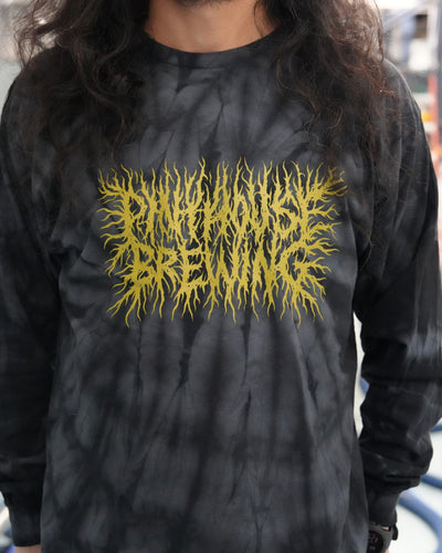 Tie-Dye Metal Long Sleeve Tee