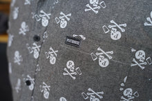 Load image into Gallery viewer, JOLLY ROGER CHAMBRAY BUTTON-UP SHIRT