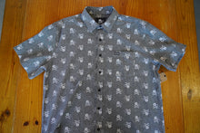 Load image into Gallery viewer, JOLLY ROGER CHAMBRAY BUTTON-UP SHIRT