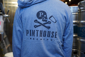 PINTHOUSE BREWING SKY HEATHER HOODIE